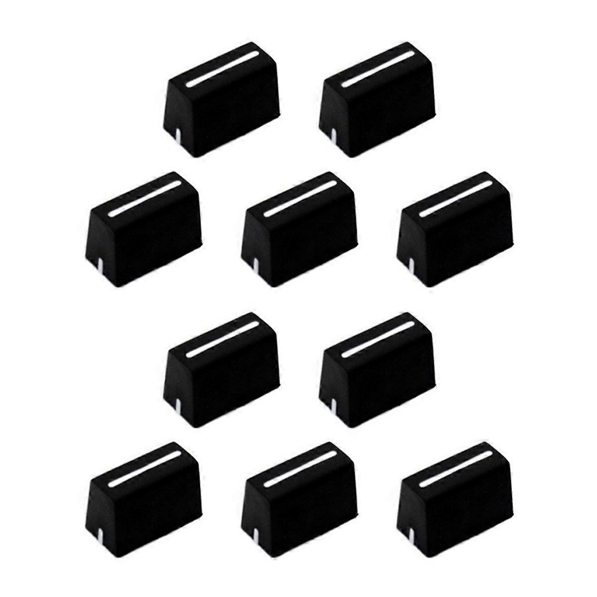 5pcs Universal Fader Knobs Fader Cap Straight Slide Potentiometer Cap