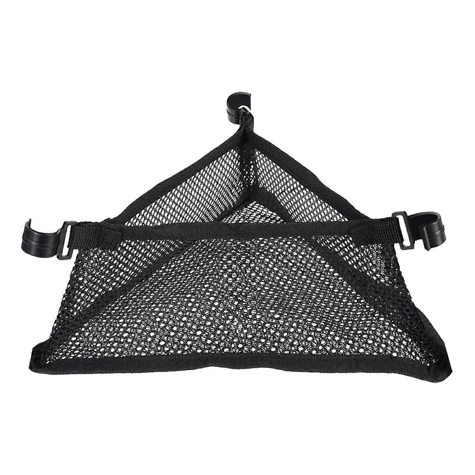 Triangular Mesh Bag  Folding Table Organizer for Camping, Outdoor Storage Net