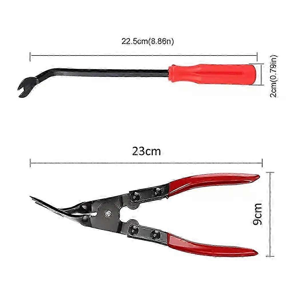 Car Bumper Retainer Clips Fastener Trim Removal Tool Kit for Vehicle Modification