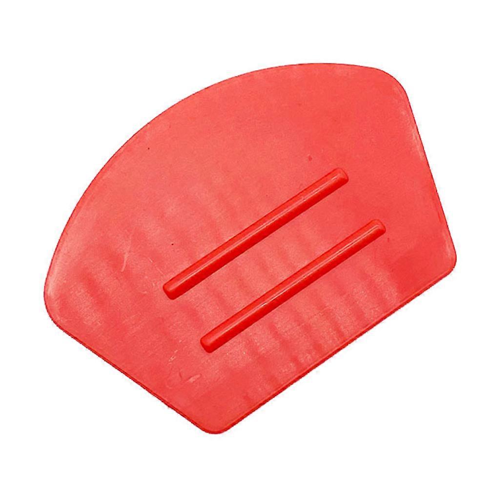 Tool Kit Car Window Film Decal Ultrathin Plastic Felt Squeegee Auto Film Finishing Tool Red 2Pcs