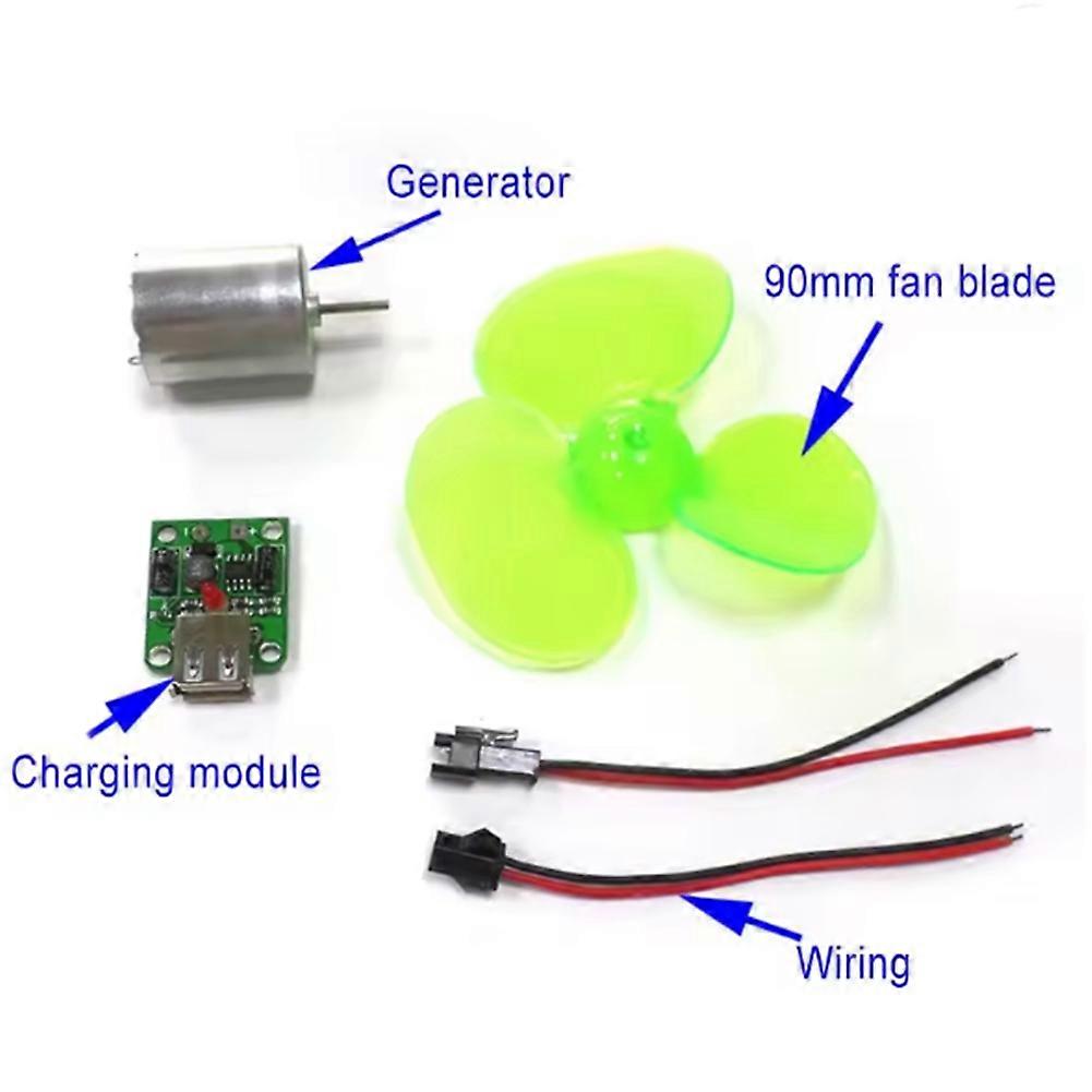 Portable Wind Power Generator Set Turbine Motor Alternator