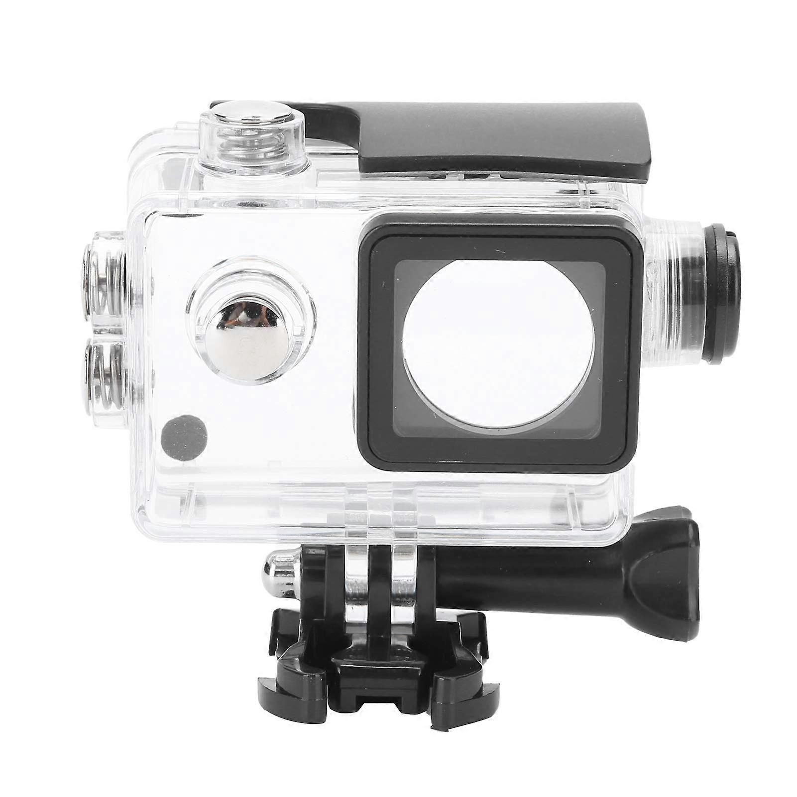 Action Camera Housing Waterproof Diving Case 30M Deep Rechargeable Protective Accessories Compatible with SJ4000 Model