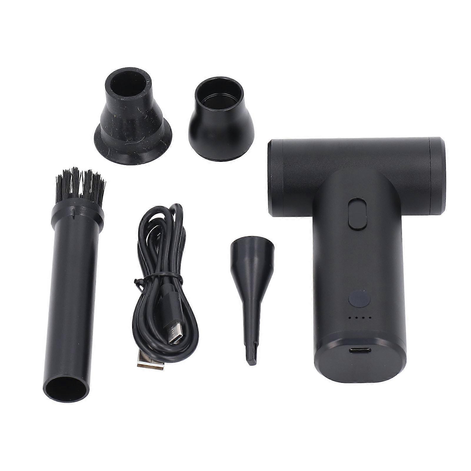 Mini electric air duster for PC, space-saving compressed air