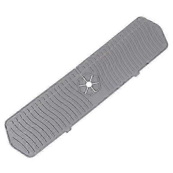 Silicone Faucet Mat Kitchen Sink Splash Guard 35*14.8CM