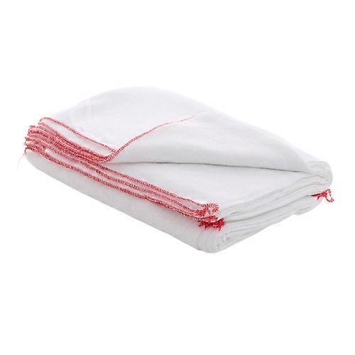 Wilsons Bleached Stockinette Cloth Red Edge Large 45 x 38cm
