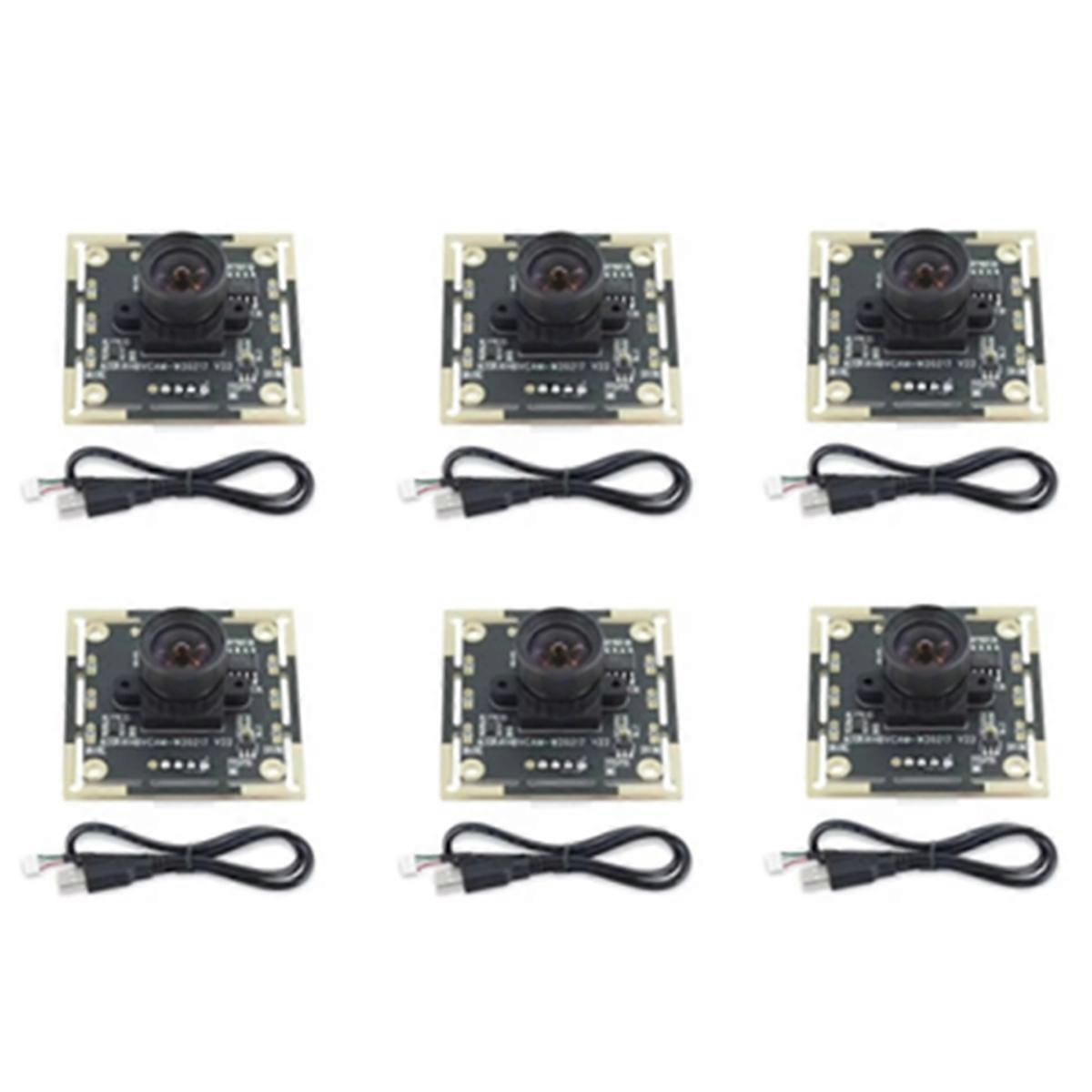 6個のカメラモジュール100度OV9732 2Mケーブル1280x720 30fps、DIY Autodarts.Io 用、USBドライブ無料