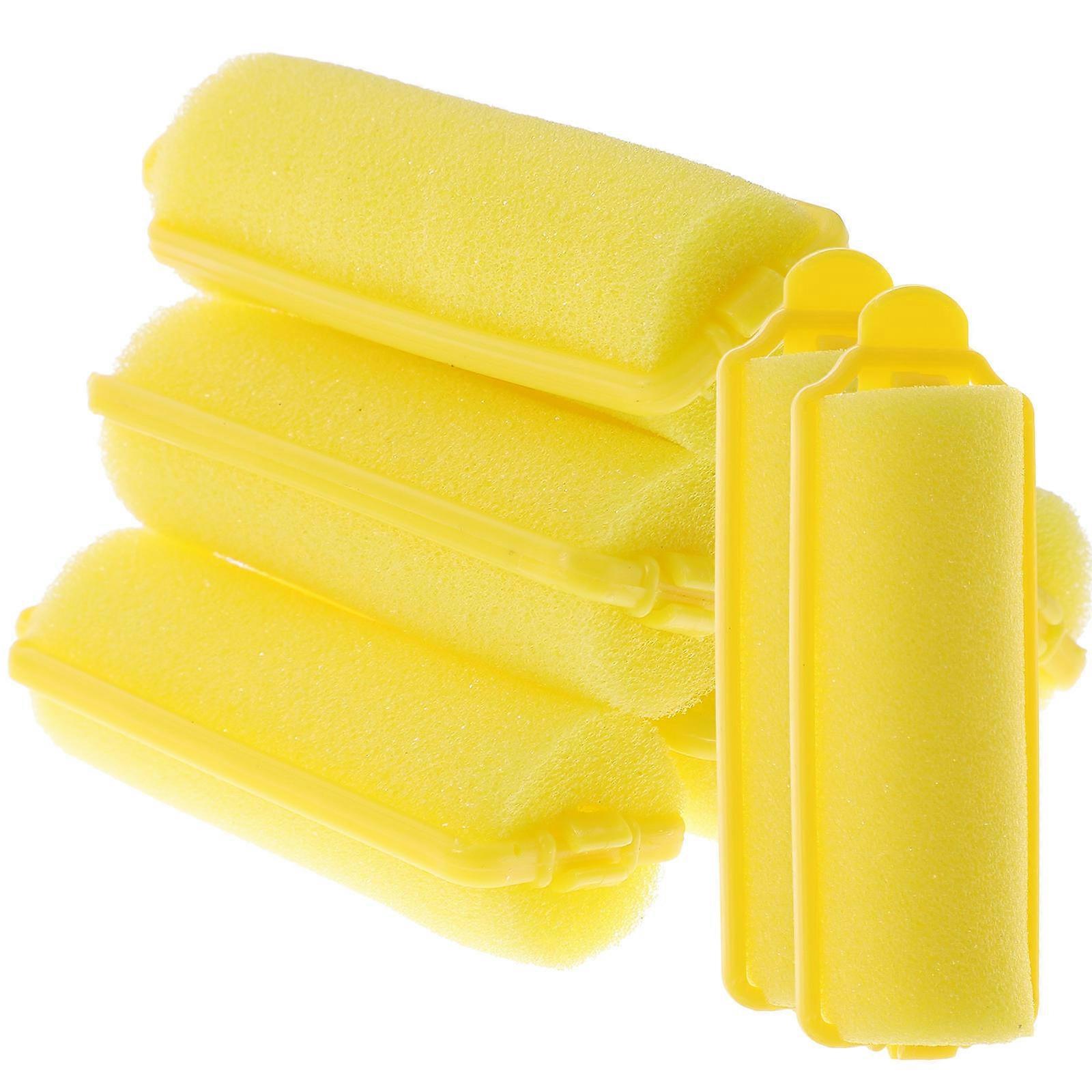 Wide Sponge Hair Rollers Air Bangs Creation Portable Lightweight 6.5X2.5CM 20Pcs