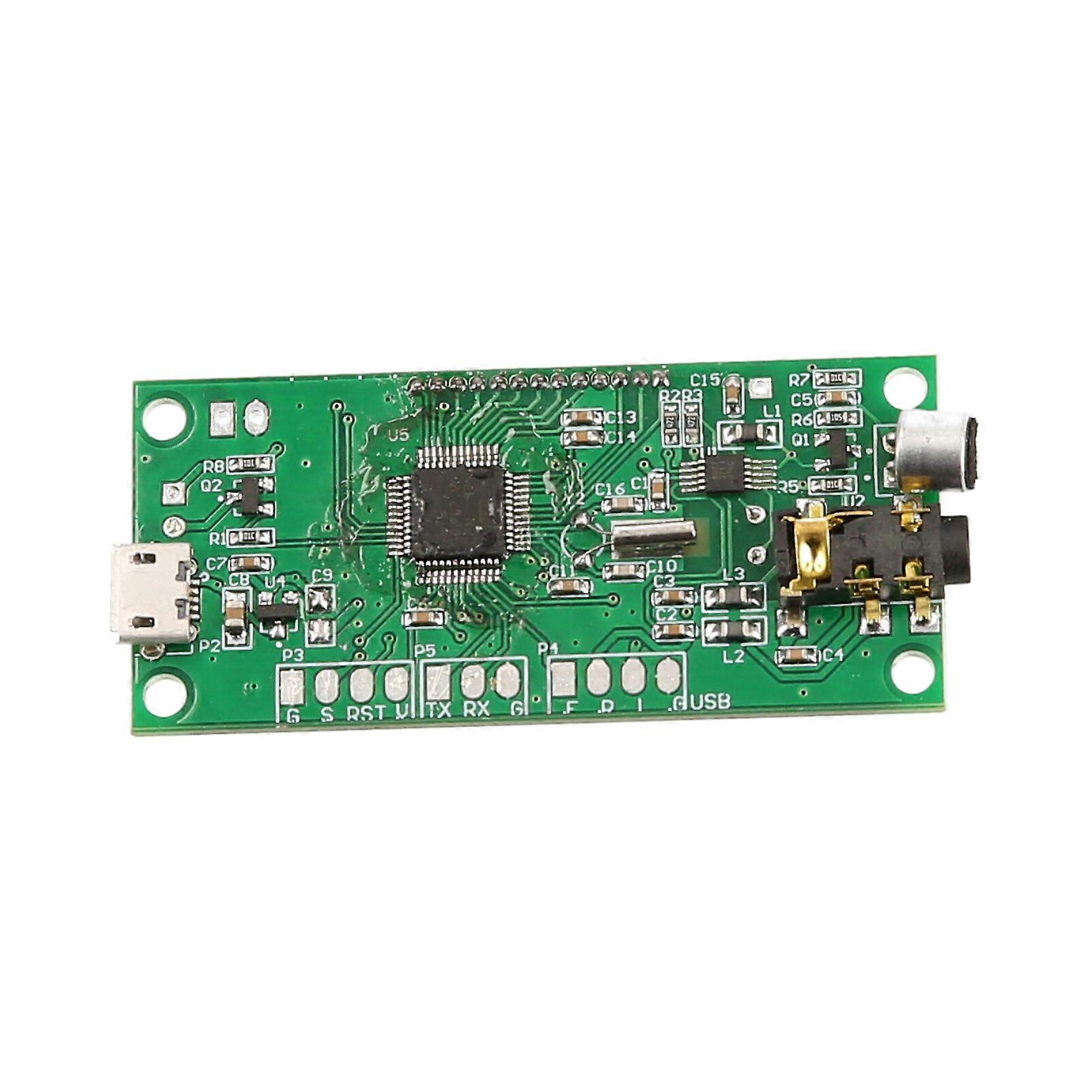 DSP & PLL Digital Wireless Microphone Stereo FM Transmitter Module 87-108MHz