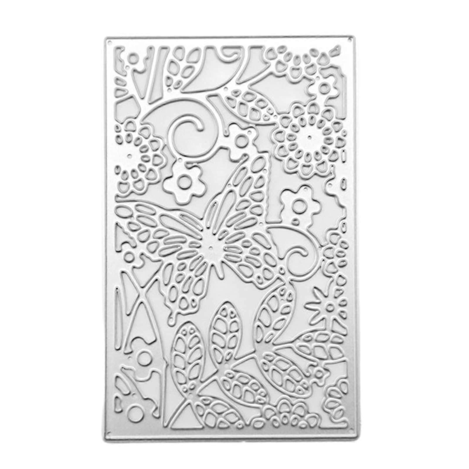 Butterfly Flower Petal Cutting Stencil Template Scrapbooking Album Stamp Paper Card for Handmade Greeting Cards Decorative Craft Projects DIY