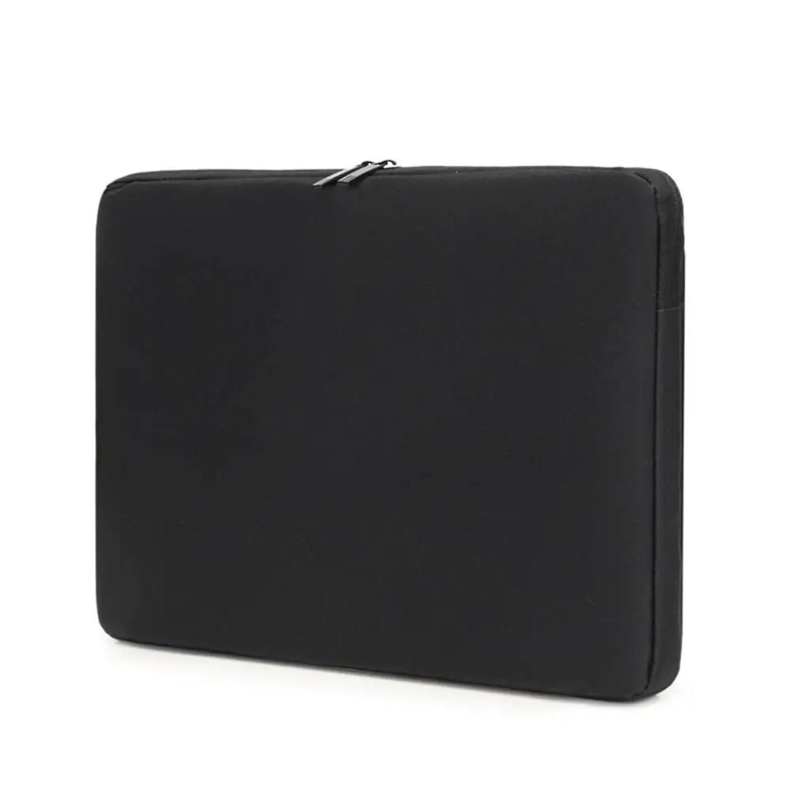 Waterproof laptop bag 13.3 15.6 inch protective sleeve ultrathin shockproof portable computer case for business (Black, 13.3inch) Black 13.3inch