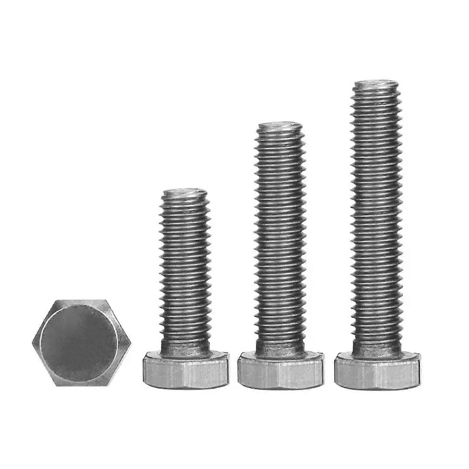 M3 M4 M5 M6 M8 M10 M12 M14 Titanium Hex Head Screw Bolts DIN 912 TA2 GR2 20mm M4 Size 3-100 mm Length 2pcs Lot