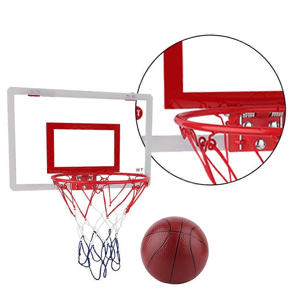 Classroom Basketball Hoop Wall Mounted Basketball Board For Kids Children Assorted Color 45.5X30.5X25CM Portable 1 Set
