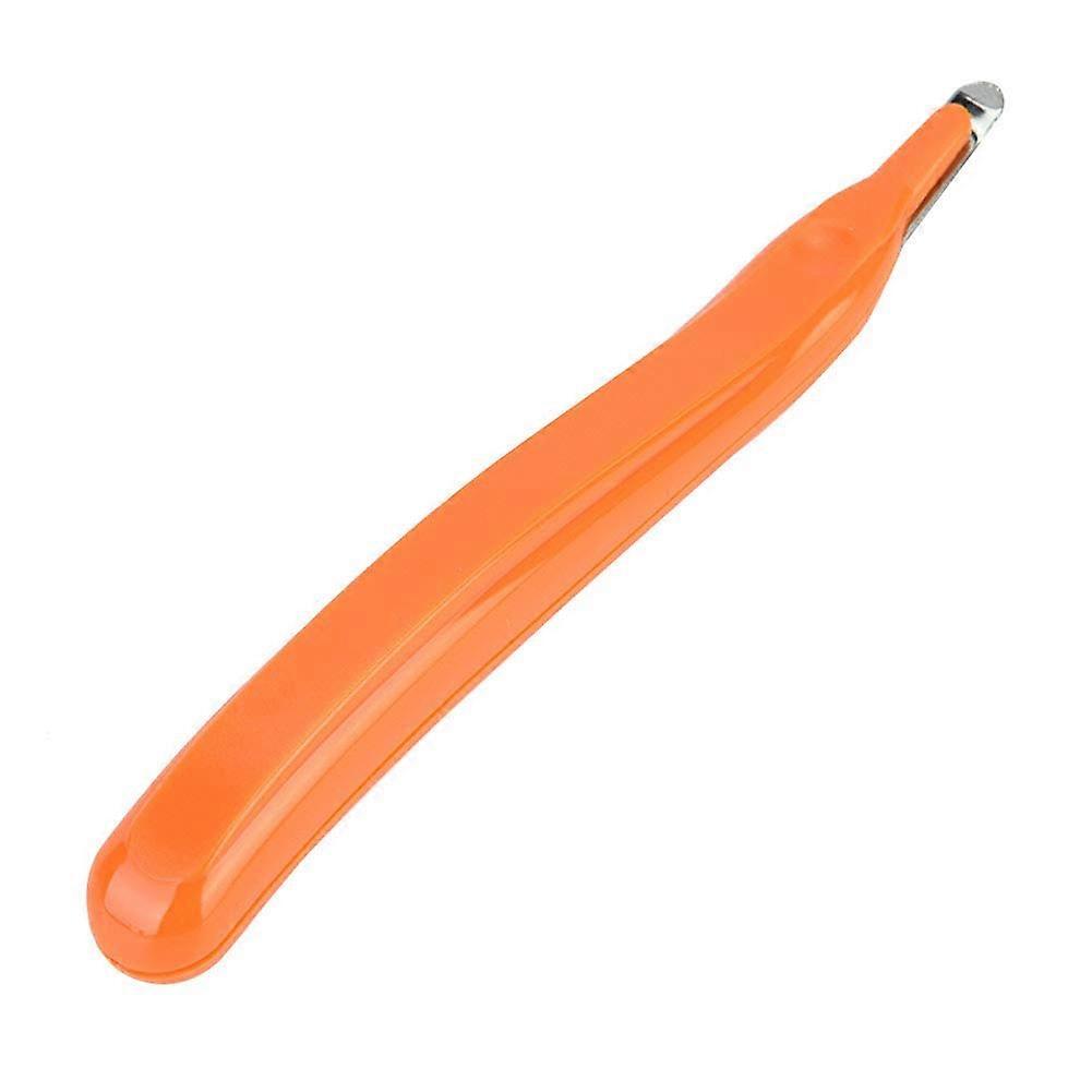 Staple Remover Pen with Magnetic Head, Blue and Orange, Easy Staple Removal for Home Office Plastic Stationery