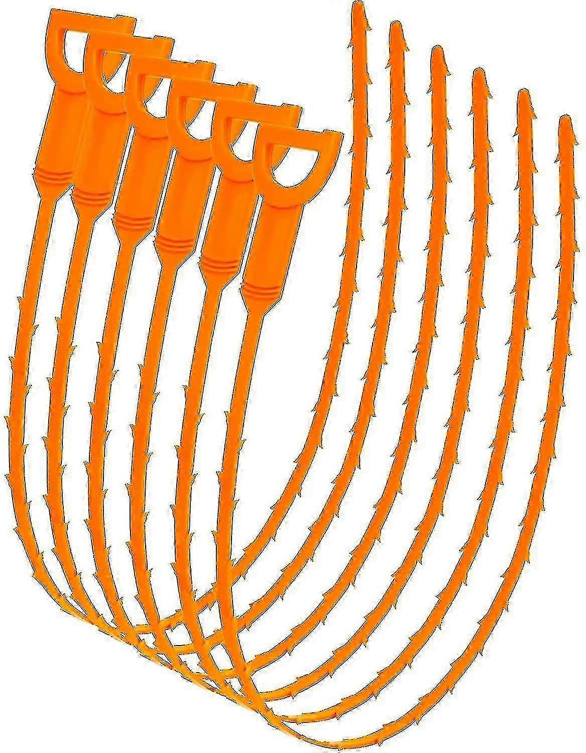 AURA Drain Clog Remover Tools, 6 Pcs