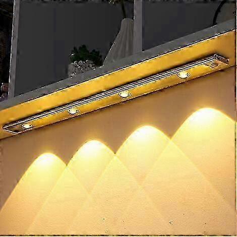 Wireless LED Motion Sensor Cupboard Light - USB Rechargeable Night Light for Kitchen Cabinets & Strip Lighting