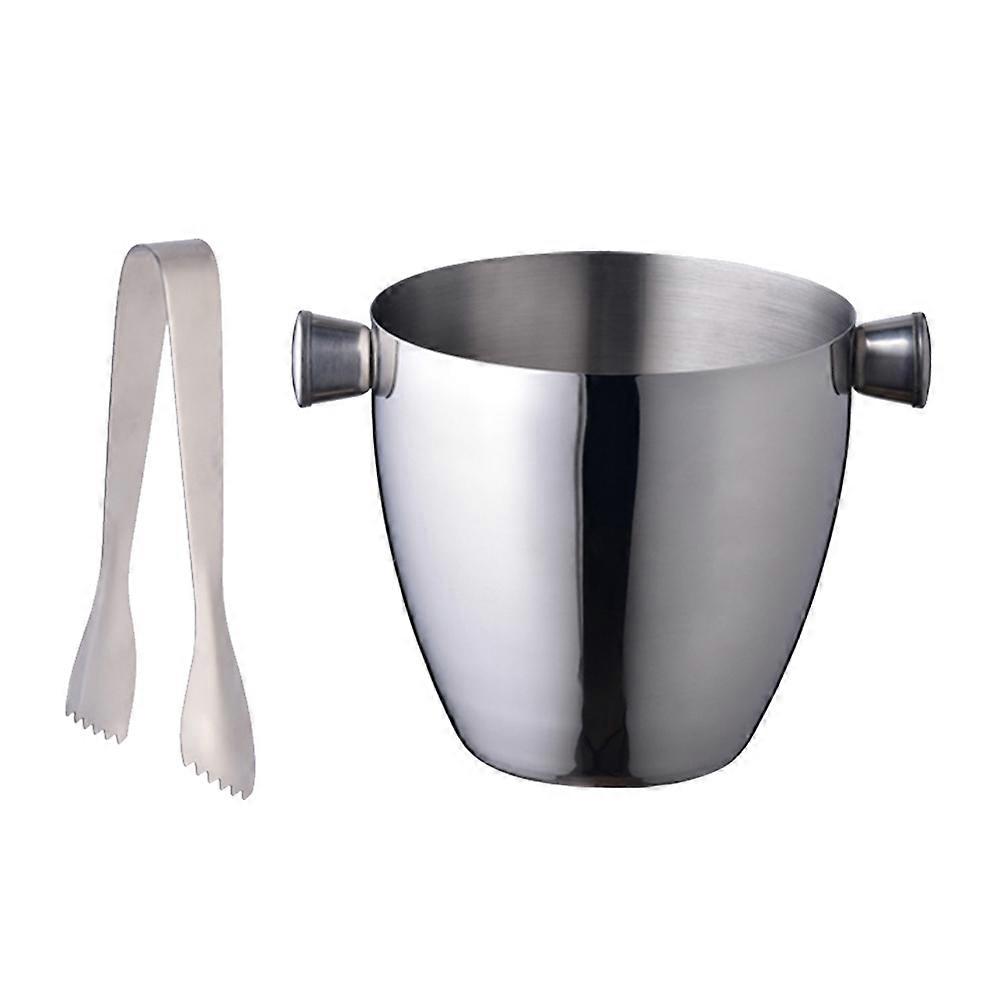 Ice Container For Parties Home Use Kitchen Round Shape 14x14.5x14.5cm 1Pack