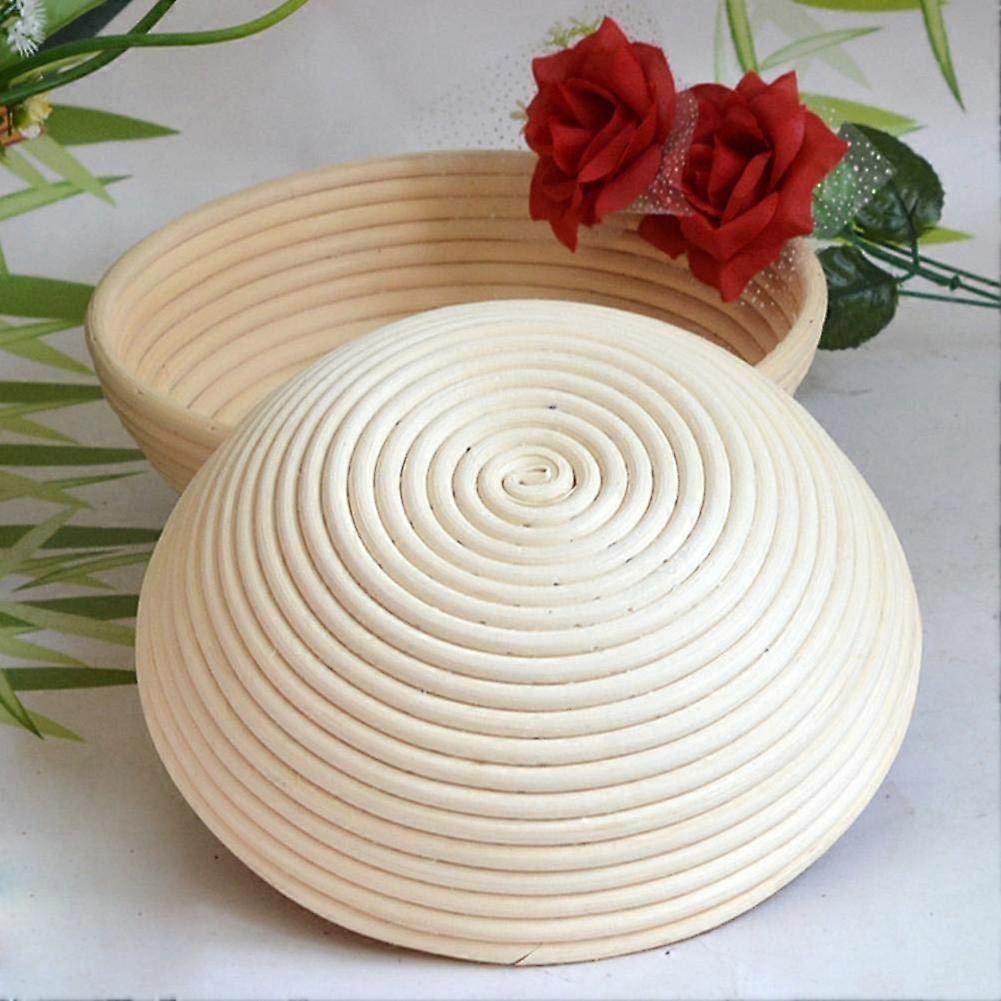 1PC Rattan Fermentation Bread Making Baskets Cookware Proofing Bread Basket
