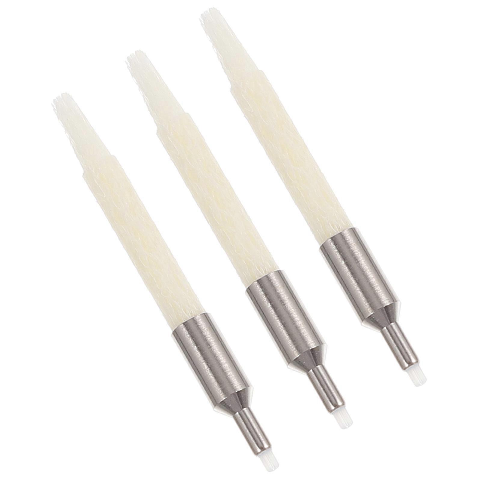 Replacement Pen Nibs Practical Design For Artists Writing Round Tip Fiber 3Pcs