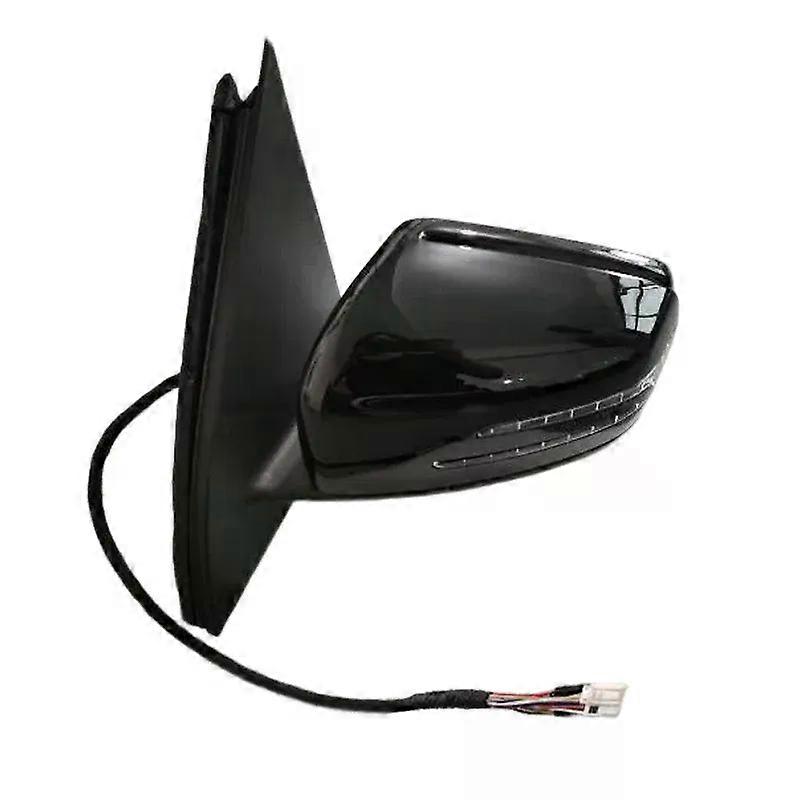 Apply Car Side Door Power Rear View Mirror Assembly Black White For Mercedes Benz W166 ML166 ML300 ML350 ML400 2012 2013 2014 2015