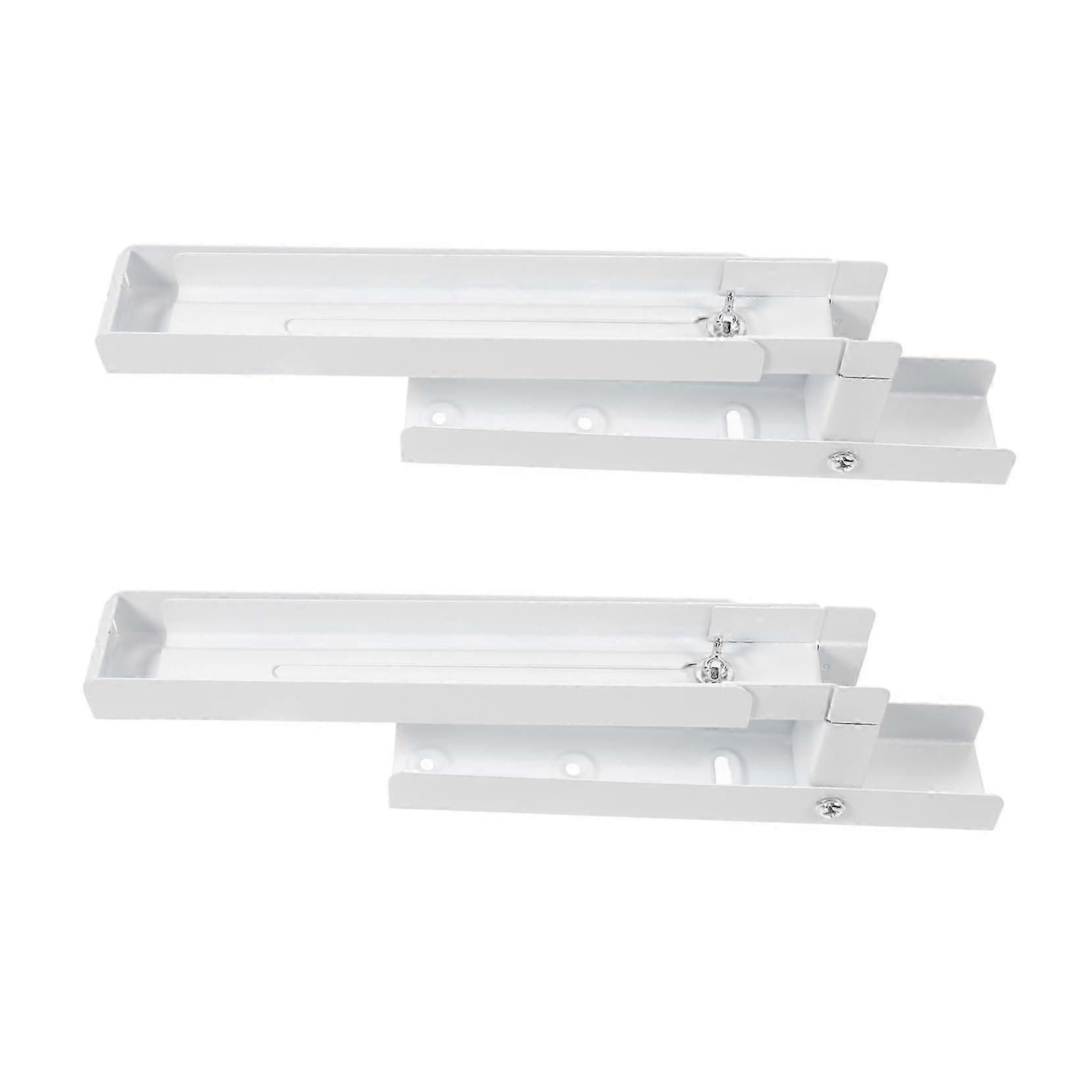 Adjustable Stainless Steel Microwave Bracket  Wall-Mounted Kitchen Shelf
