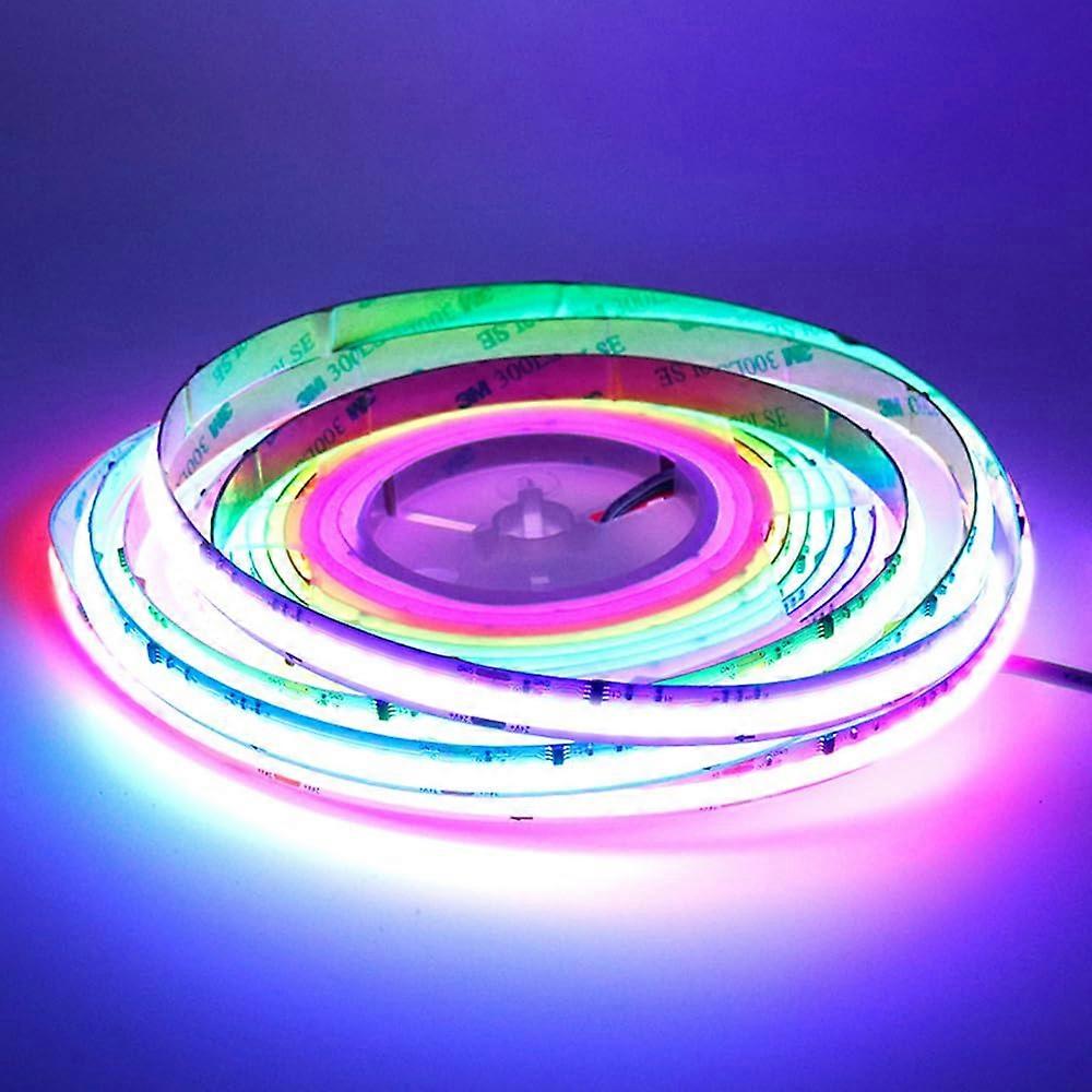 COB SPI RGBNW (4000K) LED Strip Light Addressable WS2814 784 LED 10mm DC24V SK6812 High Flexibility