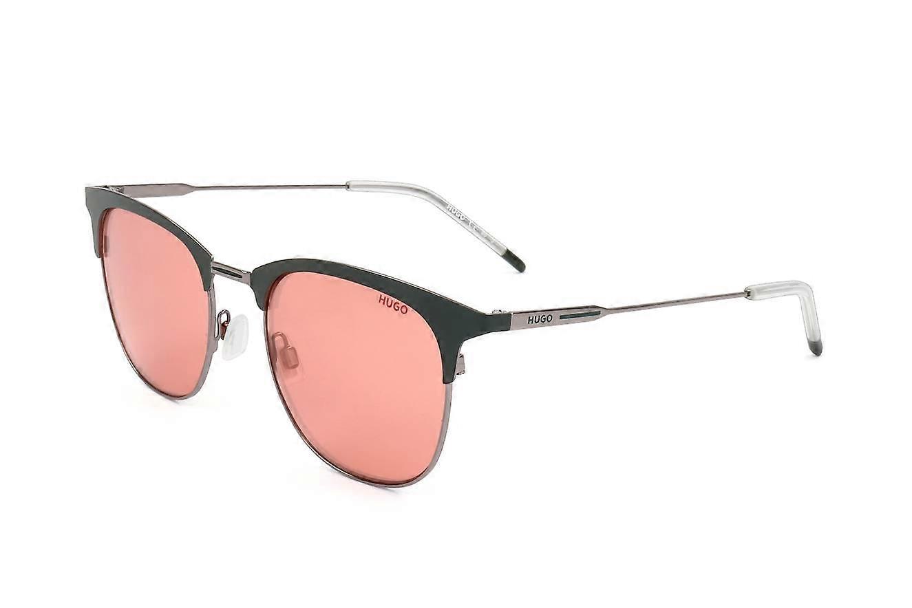 Sunglasses Hugo HG 1208/S EAN MATTE GREEN RUTHENIUM 52/20/145 MAN