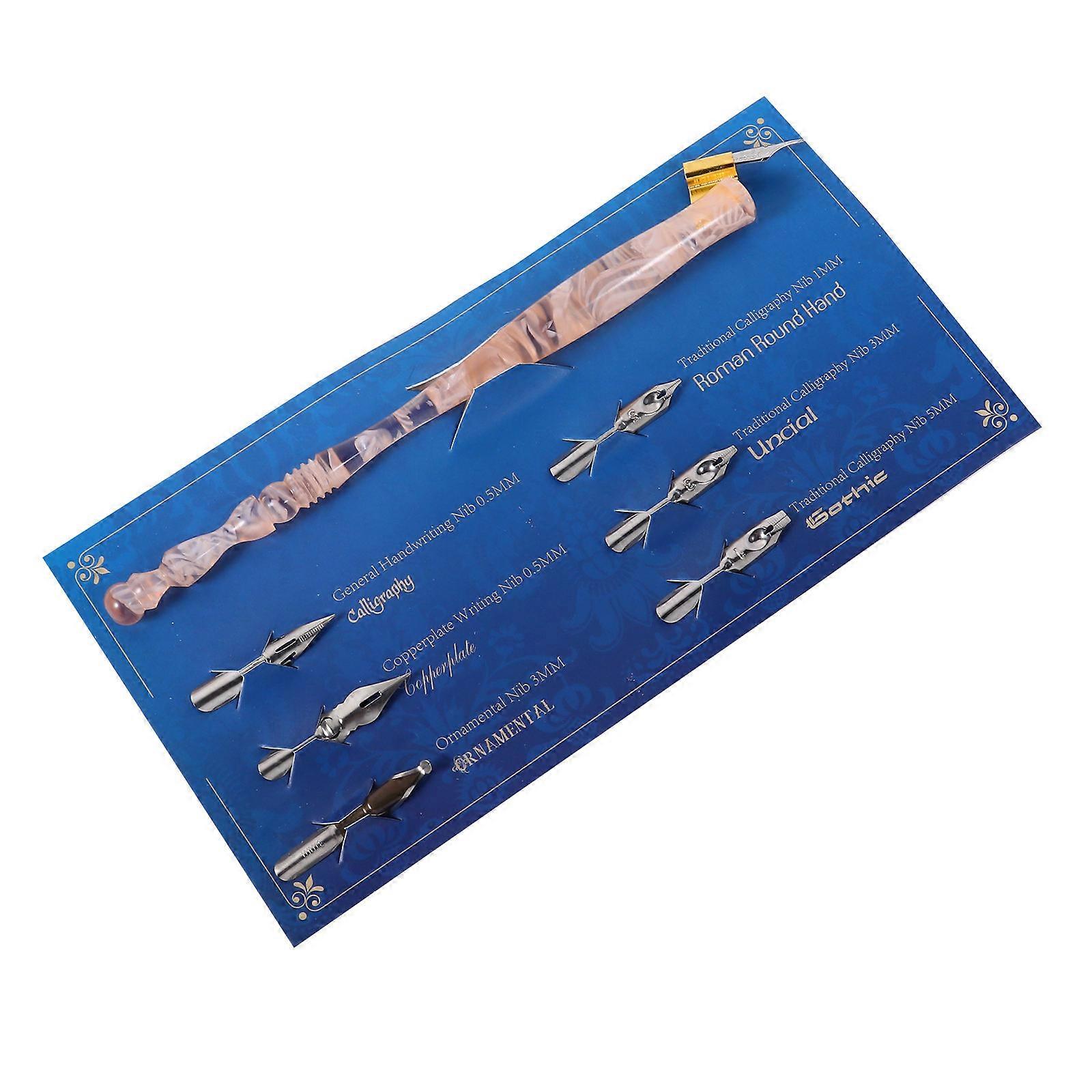 قلم تراجع خمر قابل لإعادة الاستخدام للطلاب مصمم للكتابة المدرسية وتقديم الهدايا متوفر بأسلوب كلاسيكي عتيق