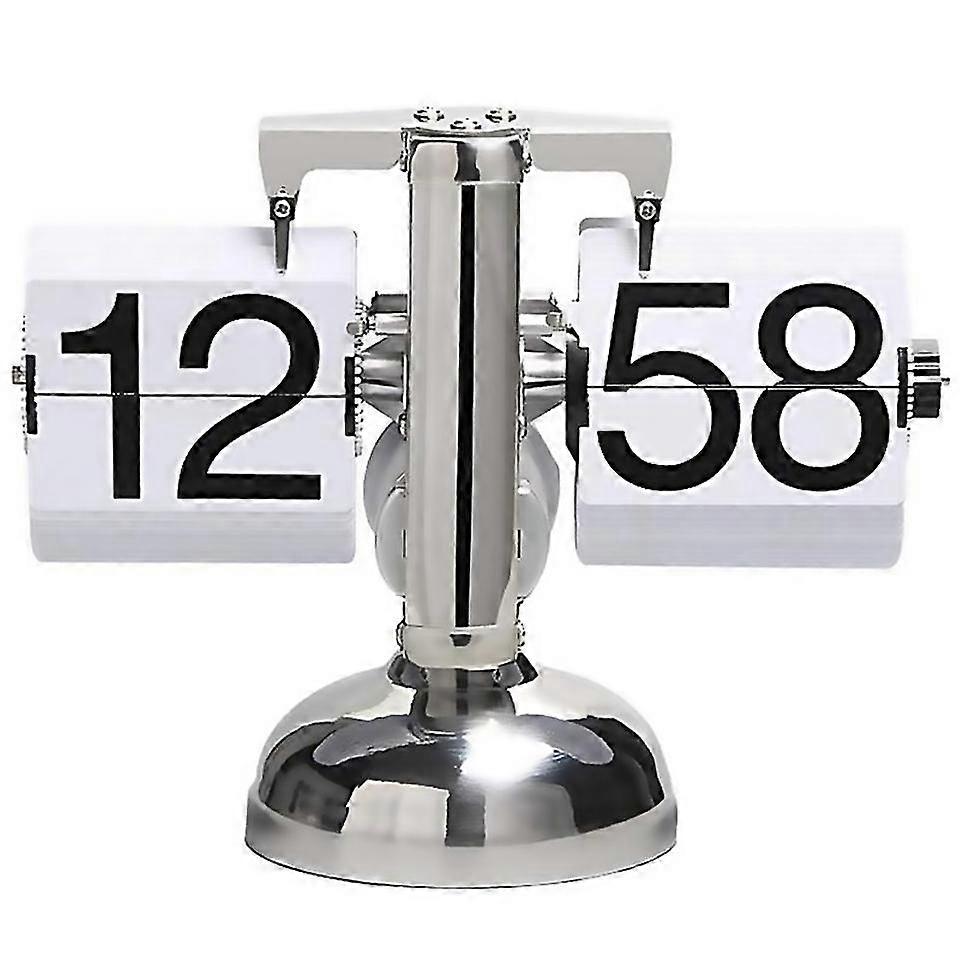 Flip Digital Clock Small Scale Desk Clock Retro Flip Clock