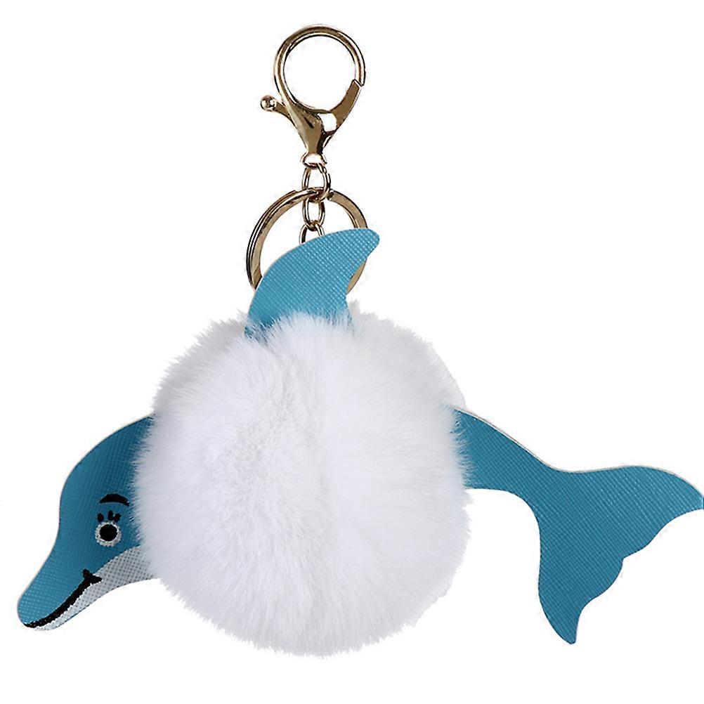 Durable Keychains, Cute Hairball Shape for Keys and Bags, Handcrafted Quality