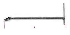 Beta 009200850 920 /40 Swivel T-Handle 1/2 Drive