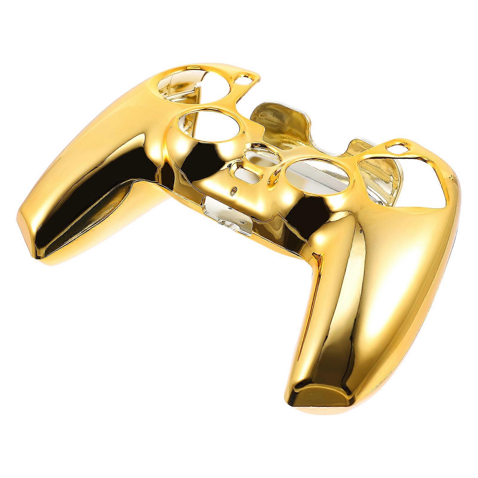 Practical Gamepad Protective Cover with Durable ABS Material Golden Color for Protection