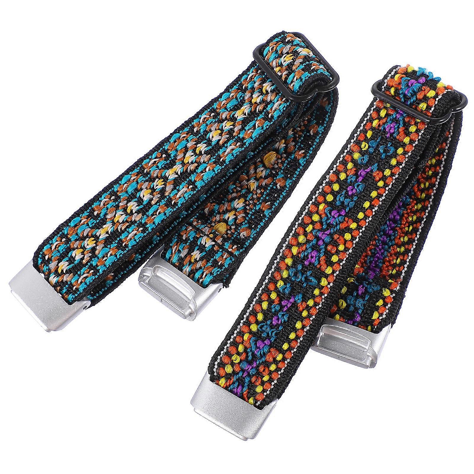 Breathable Nylon Watch Band Replacement 2Pcs for Watch Use Durable Material