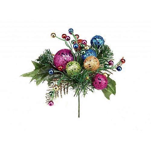 Premier Glitter Ball pick karácsonyi dekoráció