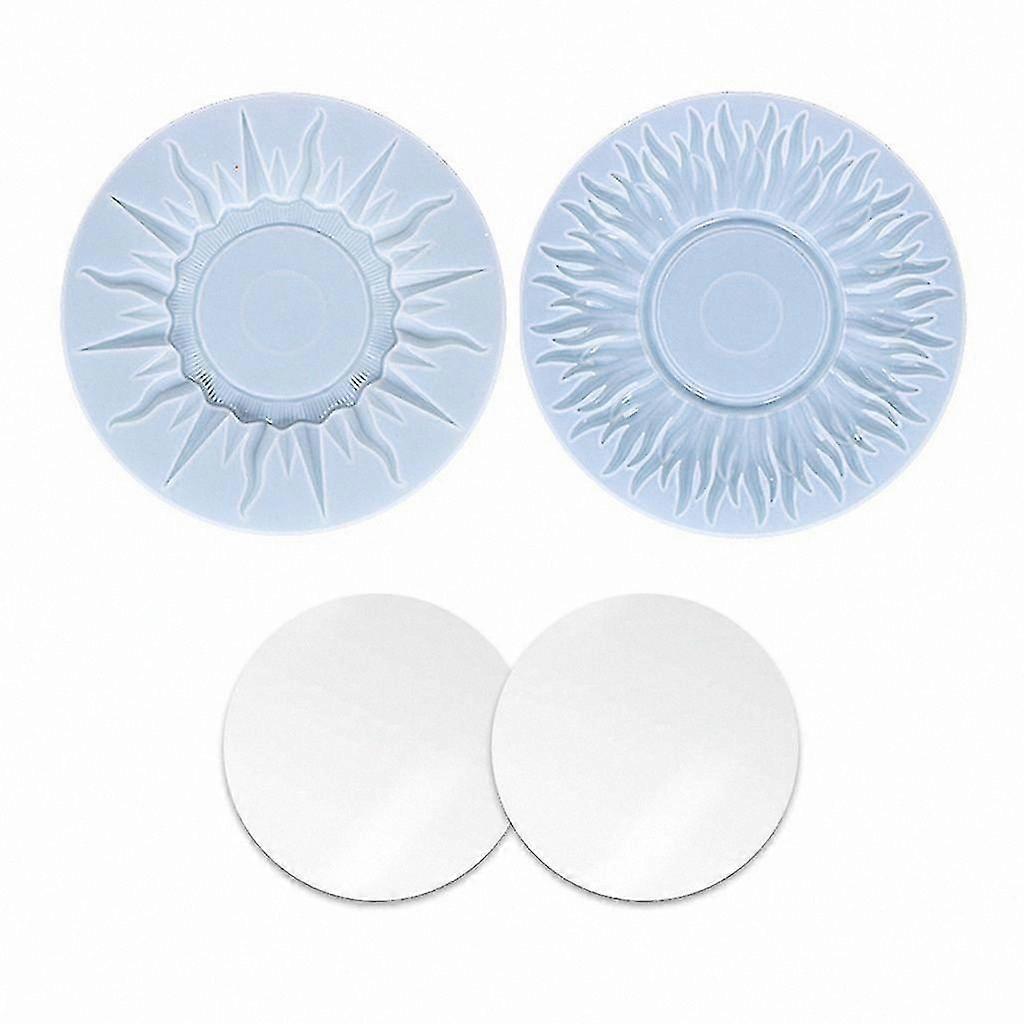 Silicone Mold for Resin Casting, Decorative Wall Mirror Mold for Crafting Projects