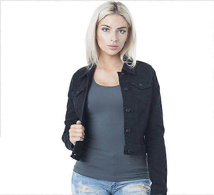Woman's Stylish Fit Casual Denim Jacket