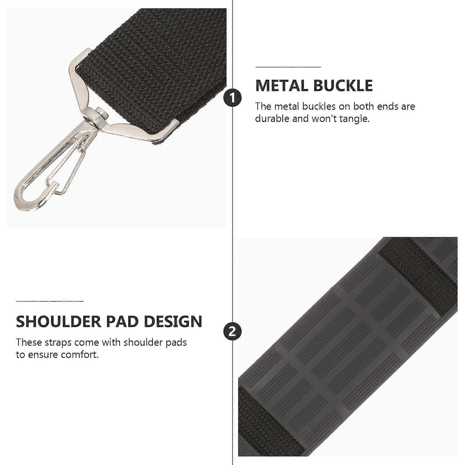 Lot de 2 sangles de sac à dos rembourrées pour étui à violon, étui à instruments, rangement