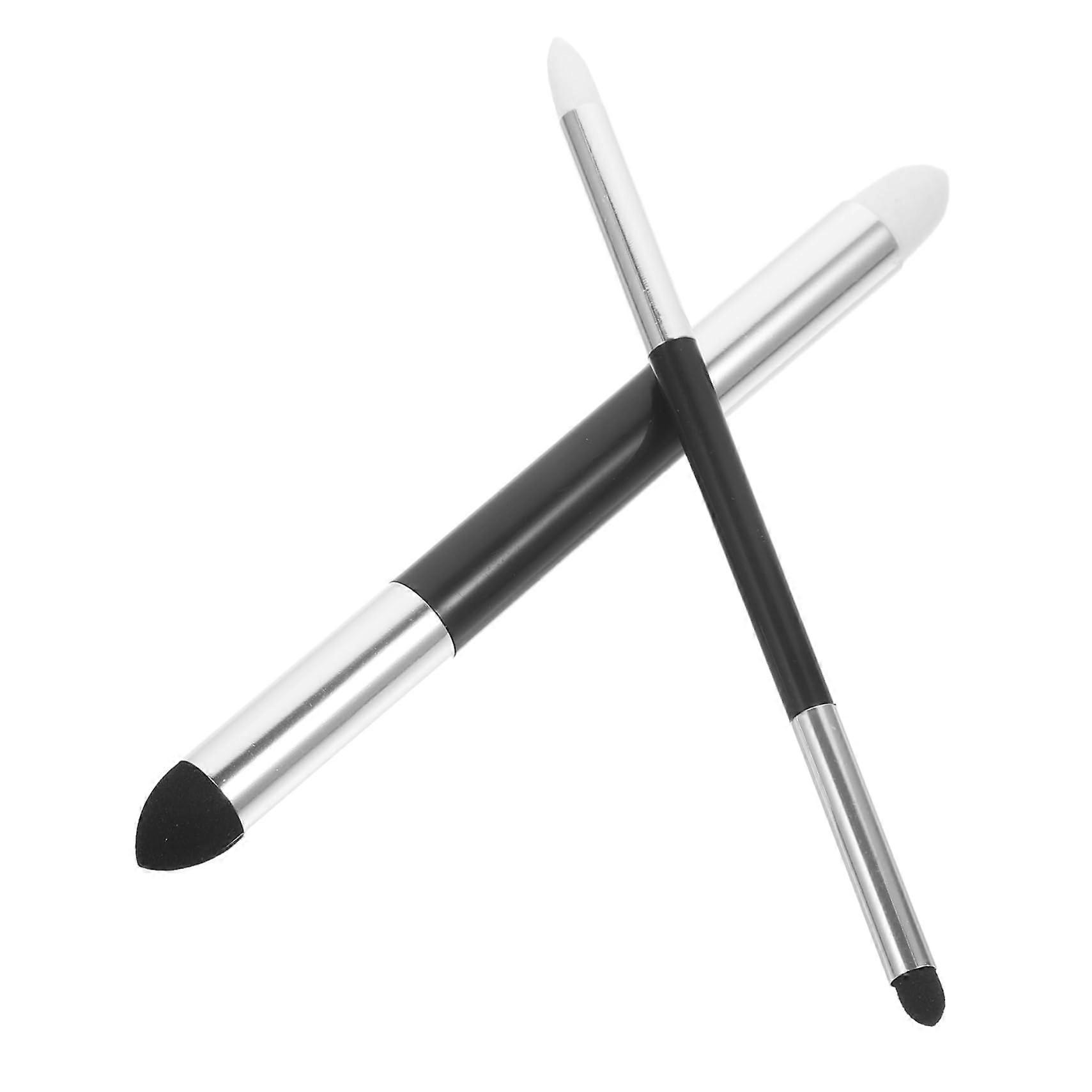 4pcs Sketch Erase Pen Set with Blending Sponge Erasers for Textured Art, Drawing, and Painting Tools