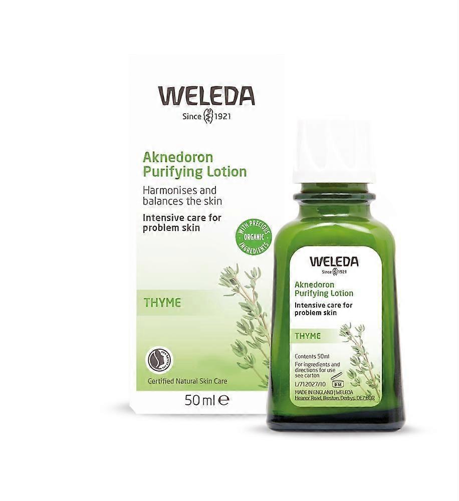 Weleda Aknedoron Purifying Lotion 50ml - 4 Pack