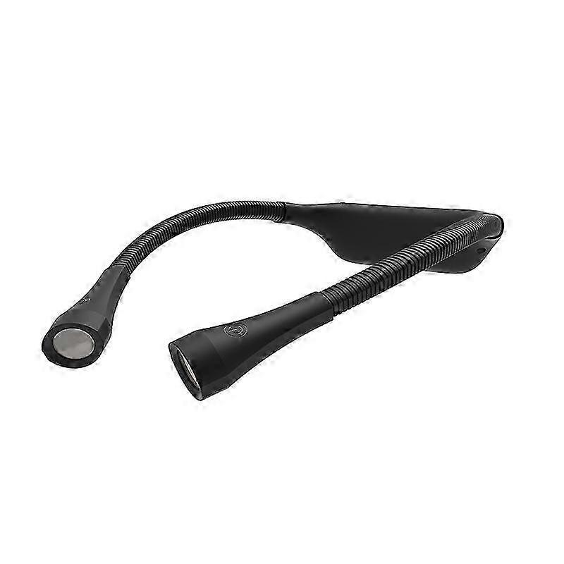 Led Book Light Round Neck Reading Lamp (Black)