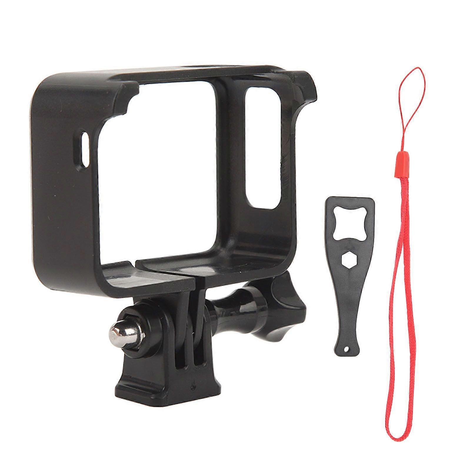Mounting Frame Camera Bracket for Go 3 with 1/4in Threaded Adapter Protective Case Cage Mount Accessories