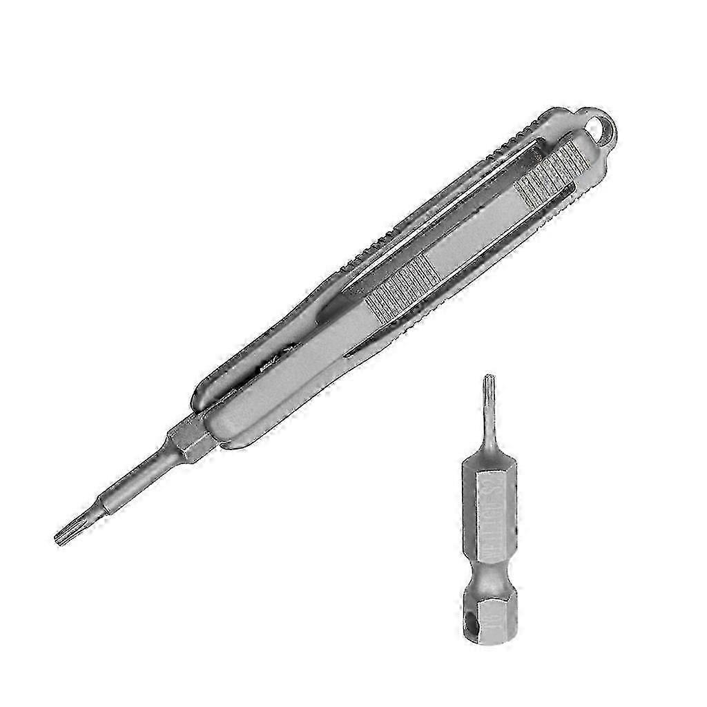 Titaniums Alloys Screw Hexagonal Screwdriver Bit Driver Magnetic Repair Tool 2025