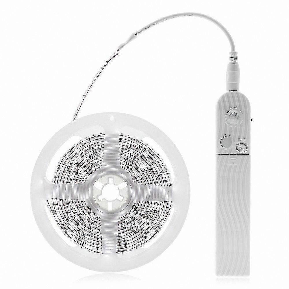 Bande lumineuse LED alimentée par USB avec capteur de mouvement PIR pour armoires de cuisine Armoire Escalier Décoration de la maison Solution d’éclairage intelligent 5V