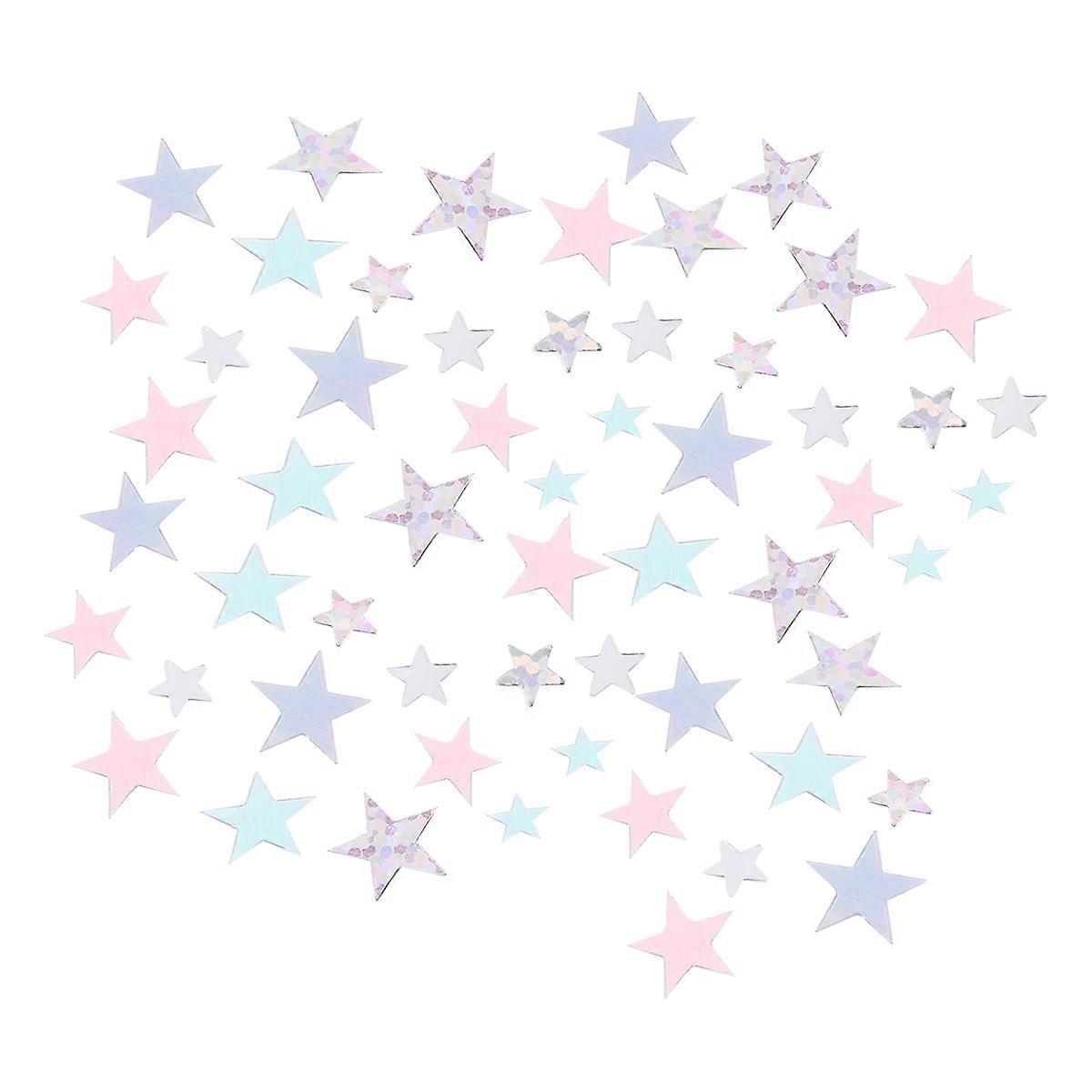 Assorted Color Resin Confetti Stars for Decoration 1 Pack Shiny Vibrant Colors for Birthday Wedding