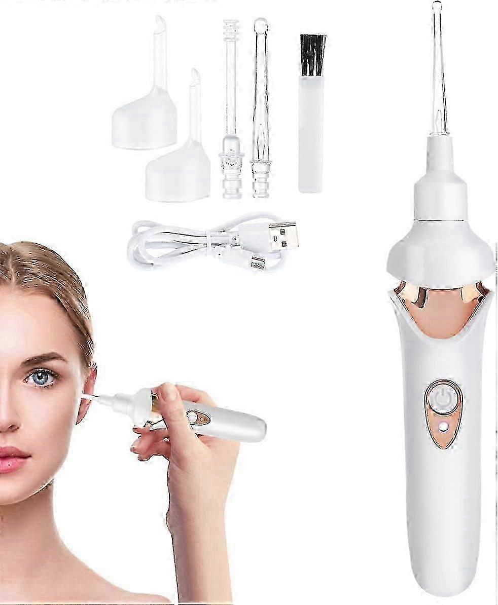 USB Charging Ear Wax Removal Kit with LED Lights