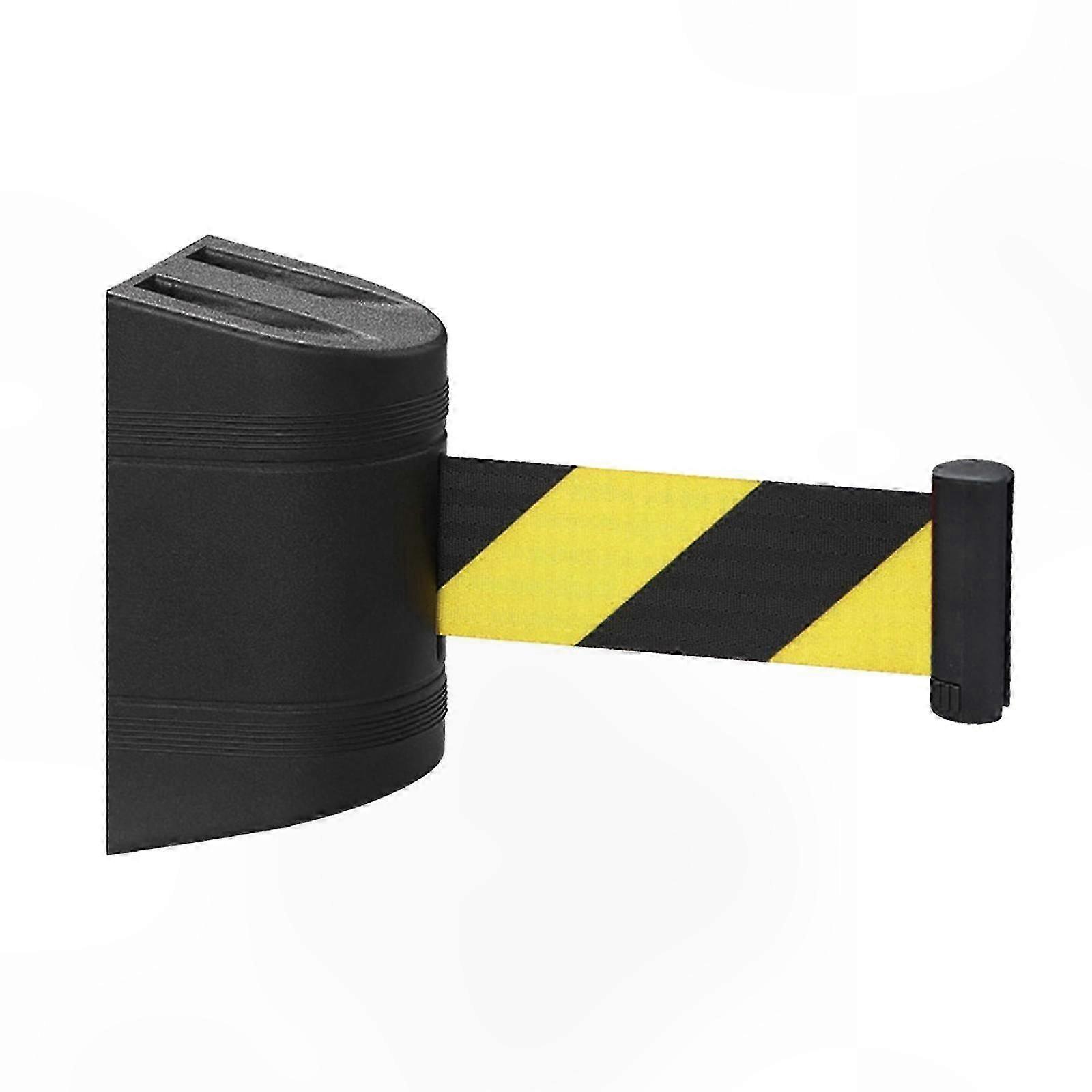 Automatic Retractable Belt Barrier for Crowd Control and Queue Management Wall Mount Safety System