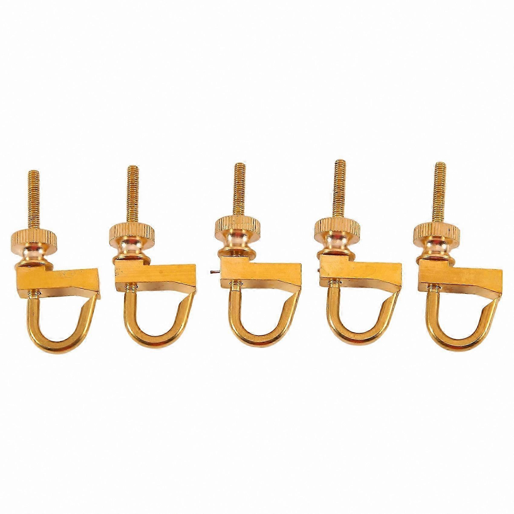 Adjustable Violin Repair Clamp for F-Shape Cracks, 1/4 to 4/4 Size, Luthier Tool for String Instrument Maintenance