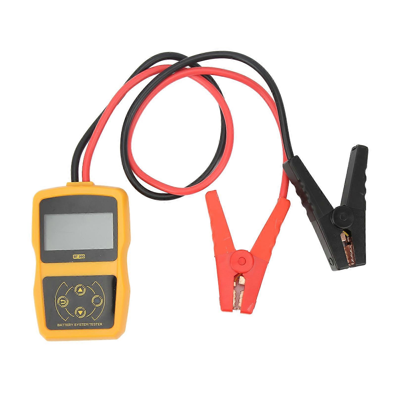BT360 12V Car Battery Tester with Cranking & Charging Test Tool
