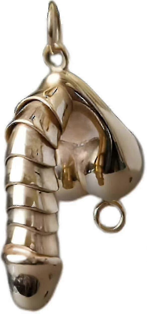 Amposei διασκέδαση σηκωθεί κρεμαστό στολίδι αστείο αρσενικό μενταγιόν κολιέ για τις γυναίκες αστεία μενταγιόν γούρια δώρο για τους άνδρες έφηβος κορίτσια