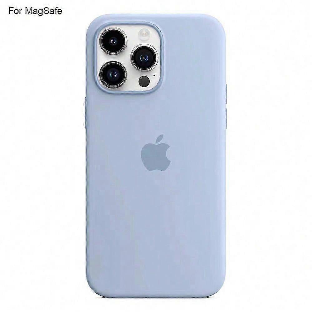 For iPhone 14 Pro Max Case Compatible with MagSafe Liquid Silicone Phone Back Cover [Induction Popov