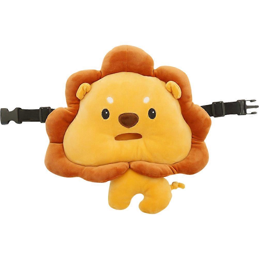 Plush Animal Shaped Tissue Box Holder for Car Use with Multiple Tissues